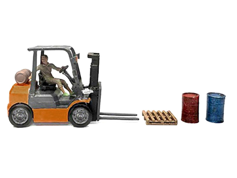 "Heavy Lifters 2" 4 piece Diecast Set Limited Edition for 1/64 Scale Models by American Diorama <h2>"Heavy Diorama</h2> <p>High-quality model car perfect collectors and enthusiasts. Features detailed