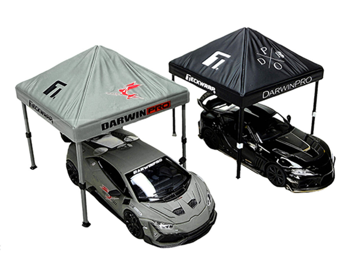 "DarwinPro x Teckwrap" Canopy 2 Piece Set for 1/64 Scale Models