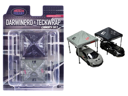 "DarwinPro x Teckwrap" Canopy 2 Piece Set for 1/64 Scale Models