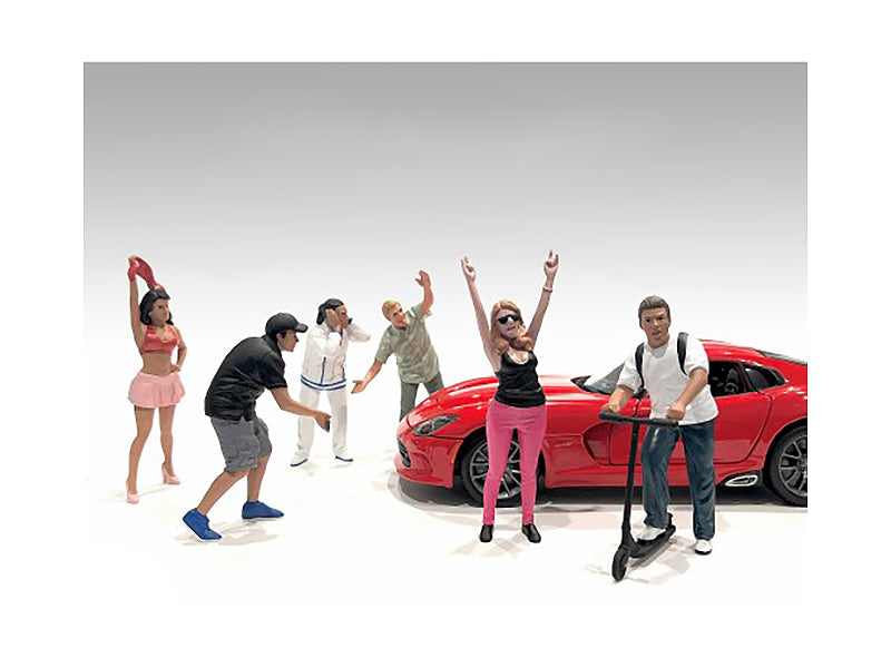 "Figure24 Series 2" 6 piece Figure Set for 1/24 Scale Models by American Diorama <h2>"Figure24 Diorama</h2> <p>High-quality diecast model car perfect collectors and enthusiasts. Features detailed inte