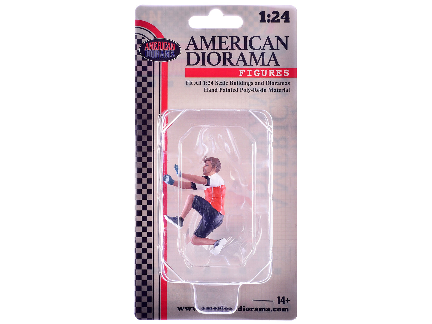 "Race Crew" Figure #1 for 1/24 Scale Models by American Diorama <h2>"Race Diorama</h2> <p>High-quality diecast model car perfect collectors and enthusiasts. Features detailed interior exterior craftsm