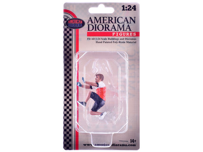 "Race Crew" Figure #1 for 1/24 Scale Models by American Diorama <h2>"Race Diorama</h2> <p>High-quality diecast model car perfect collectors and enthusiasts. Features detailed interior exterior craftsm