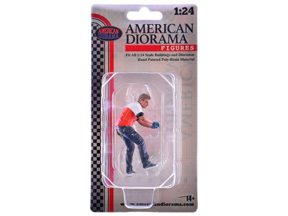 "Race Crew" Figure #6 for 1/24 Scale Models by American Diorama <h2>"Race Diorama</h2> <p>High-quality diecast model car perfect collectors and enthusiasts. Features detailed interior exterior craftsm