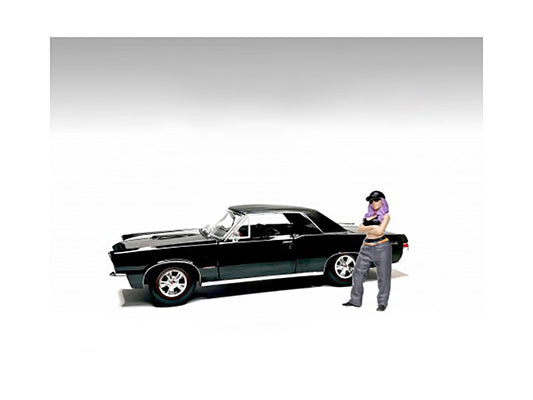"Hanging Out 3" Figure #2 for 1/24 Scale Models by American Diorama