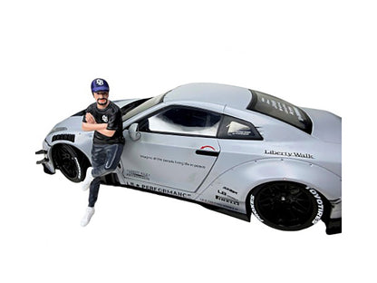 "LB Nation" Figure #1 for 1/18 Scale Models by American Diorama