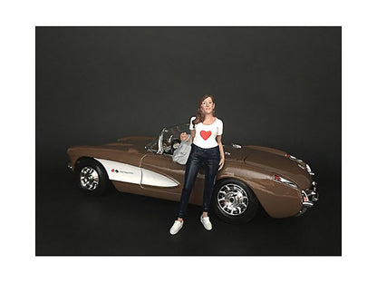 "Ladies Night" Elle Figurine for 1/24 Scale Models by American Diorama <h2>"Ladies Diorama</h2> <p>High-quality diecast model car perfect collectors and enthusiasts. Features detailed interior exterio