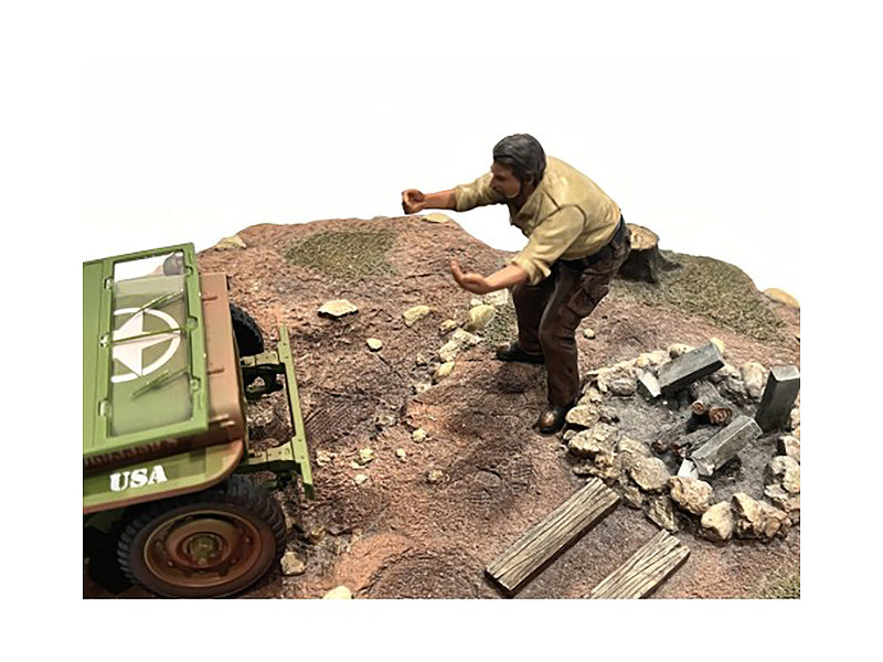 "4X4 Mechanic" Figure 6 for 1/18 Scale Models by American Diorama <h2>"4X4 Diorama</h2> <p>High-quality diecast model car perfect collectors and enthusiasts. Features detailed interior exterior crafts