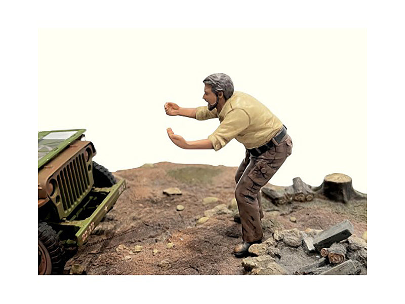 "4X4 Mechanic" Figure 6 for 1/18 Scale Models by American Diorama <h2>"4X4 Diorama</h2> <p>High-quality diecast model car perfect collectors and enthusiasts. Features detailed interior exterior crafts
