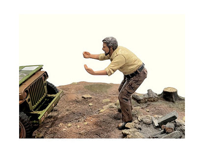 "4X4 Mechanic" Figure 6 for 1/18 Scale Models by American Diorama <h2>"4X4 Diorama</h2> <p>High-quality diecast model car perfect collectors and enthusiasts. Features detailed interior exterior crafts