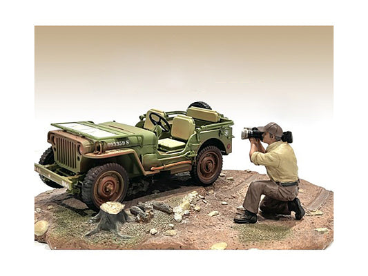 "4X4 Mechanic" Figure 7 for 1/18 Scale Models by American Diorama <h2>"4X4 Diorama</h2> <p>High-quality diecast model car perfect collectors and enthusiasts. Features detailed interior exterior crafts