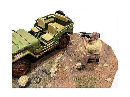"4X4 Mechanic" Figure 7 for 1/18 Scale Models by American Diorama <h2>"4X4 Diorama</h2> <p>High-quality diecast model car perfect collectors and enthusiasts. Features detailed interior exterior crafts