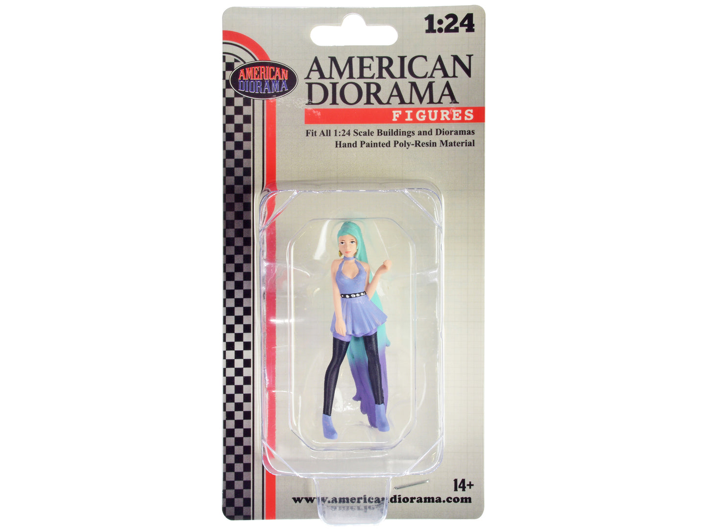 "Cosplay Girls" Figure 4 for 1/24 Scale Models by American Diorama <h2>"Cosplay Diorama</h2> <p>High-quality diecast model car perfect collectors and enthusiasts. Features detailed interior exterior c
