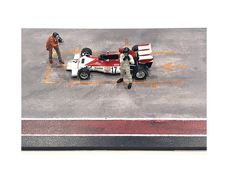 "Race Day" Two Diecast Figures Set 2 for 1/43 Scale Models by American Diorama <h2>"Race Diorama</h2> <p>High-quality model car perfect collectors and enthusiasts. Features detailed interior exterior