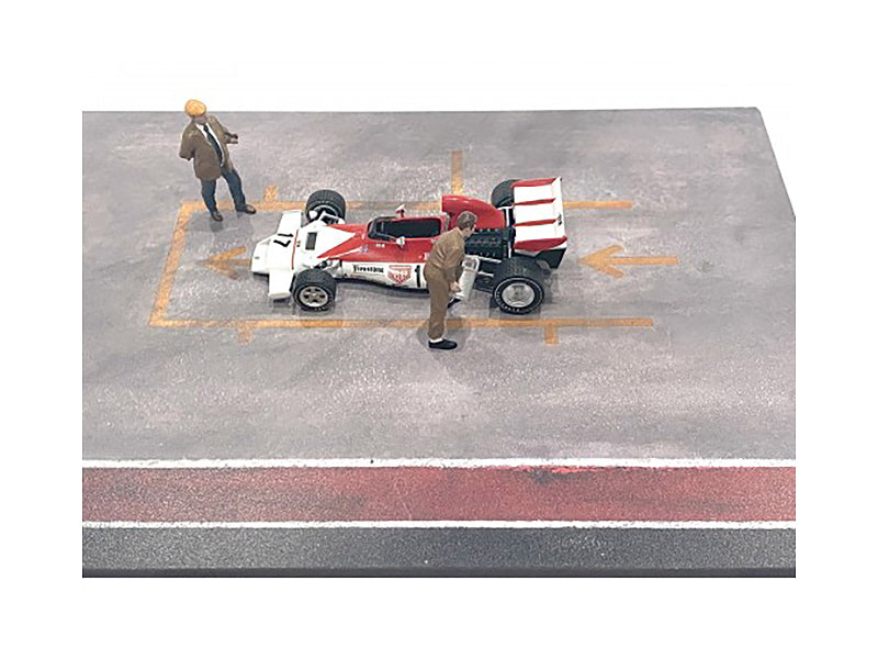 "Race Day" Two Diecast Figures Set 4 for 1/43 Scale Models by American Diorama <h2>"Race Diorama</h2> <p>High-quality model car perfect collectors and enthusiasts. Features detailed interior exterior