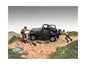 "4X4 Mechanics" 2 Piece Diecast Figure Set 3 for 1/43 Scale Models by American Diorama <h2>"4X4 Diorama</h2> <p>High-quality model car perfect collectors and enthusiasts. Features detailed interior ex