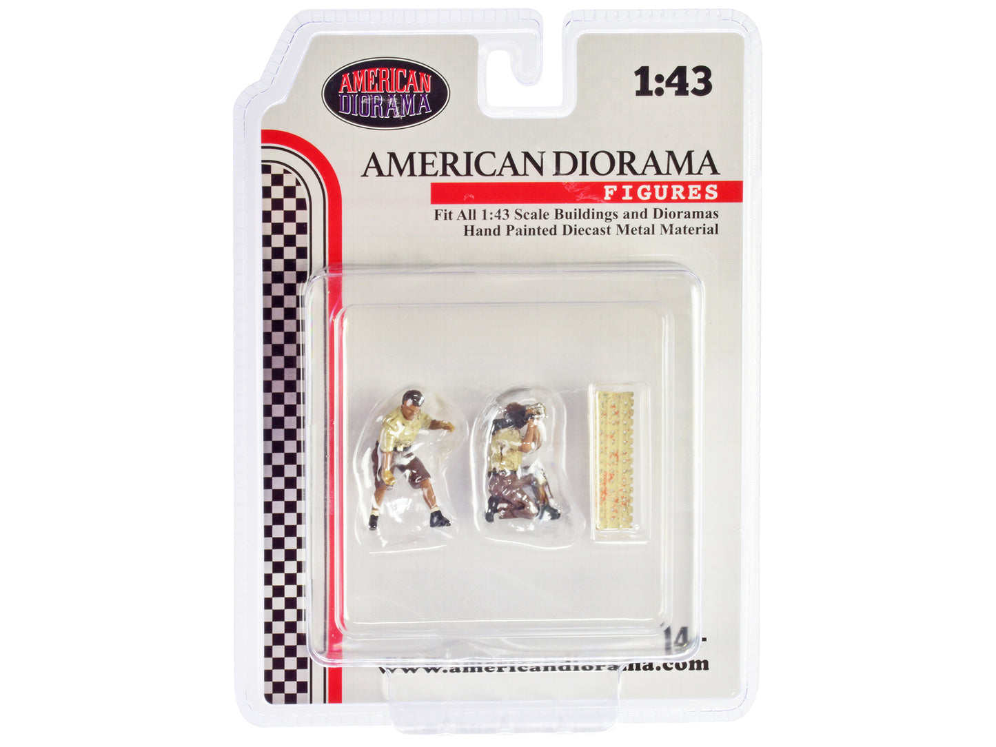 "4X4 Mechanics" 2 Piece Diecast Figure Set 4 for 1/43 Scale Models by American Diorama <h2>"4X4 Diorama</h2> <p>High-quality model car perfect collectors and enthusiasts. Features detailed interior ex