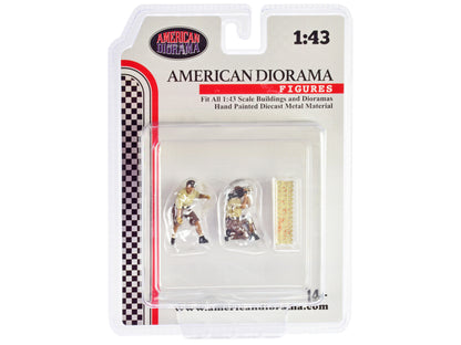 "4X4 Mechanics" 2 Piece Diecast Figure Set 4 for 1/43 Scale Models by American Diorama <h2>"4X4 Diorama</h2> <p>High-quality model car perfect collectors and enthusiasts. Features detailed interior ex
