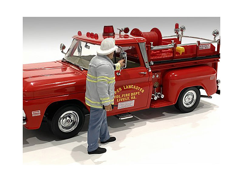 "Firefighters" Fire Captain Figure for 1/18 Scale Models by American Diorama <h2>"Firefighters" Diorama</h2> <p>High-quality diecast model car perfect collectors and enthusiasts. Features detailed int