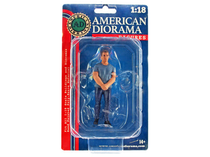 "Car Meet 3" Figure 4 for 1/18 Scale Models by American Diorama <h2>"Car Diorama</h2> <p>High-quality diecast model car perfect collectors and enthusiasts. Features detailed interior exterior craftsma