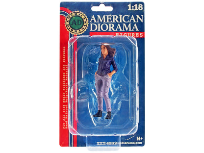 "Car Meet 3" Figure 5 for 1/18 Scale Models by American Diorama <h2>"Car Diorama</h2> <p>High-quality diecast model car perfect collectors and enthusiasts. Features detailed interior exterior craftsma