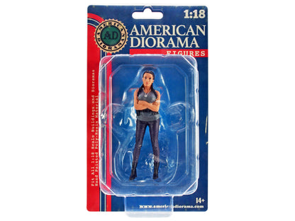 "Car Meet 3" Figure 7 for 1/18 Scale Models by American Diorama <h2>"Car Diorama</h2> <p>High-quality diecast model car perfect collectors and enthusiasts. Features detailed interior exterior craftsma