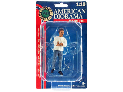 "Car Meet 3" Figure 8 for 1/18 Scale Models by American Diorama <h2>"Car Diorama</h2> <p>High-quality diecast model car perfect collectors and enthusiasts. Features detailed interior exterior craftsma