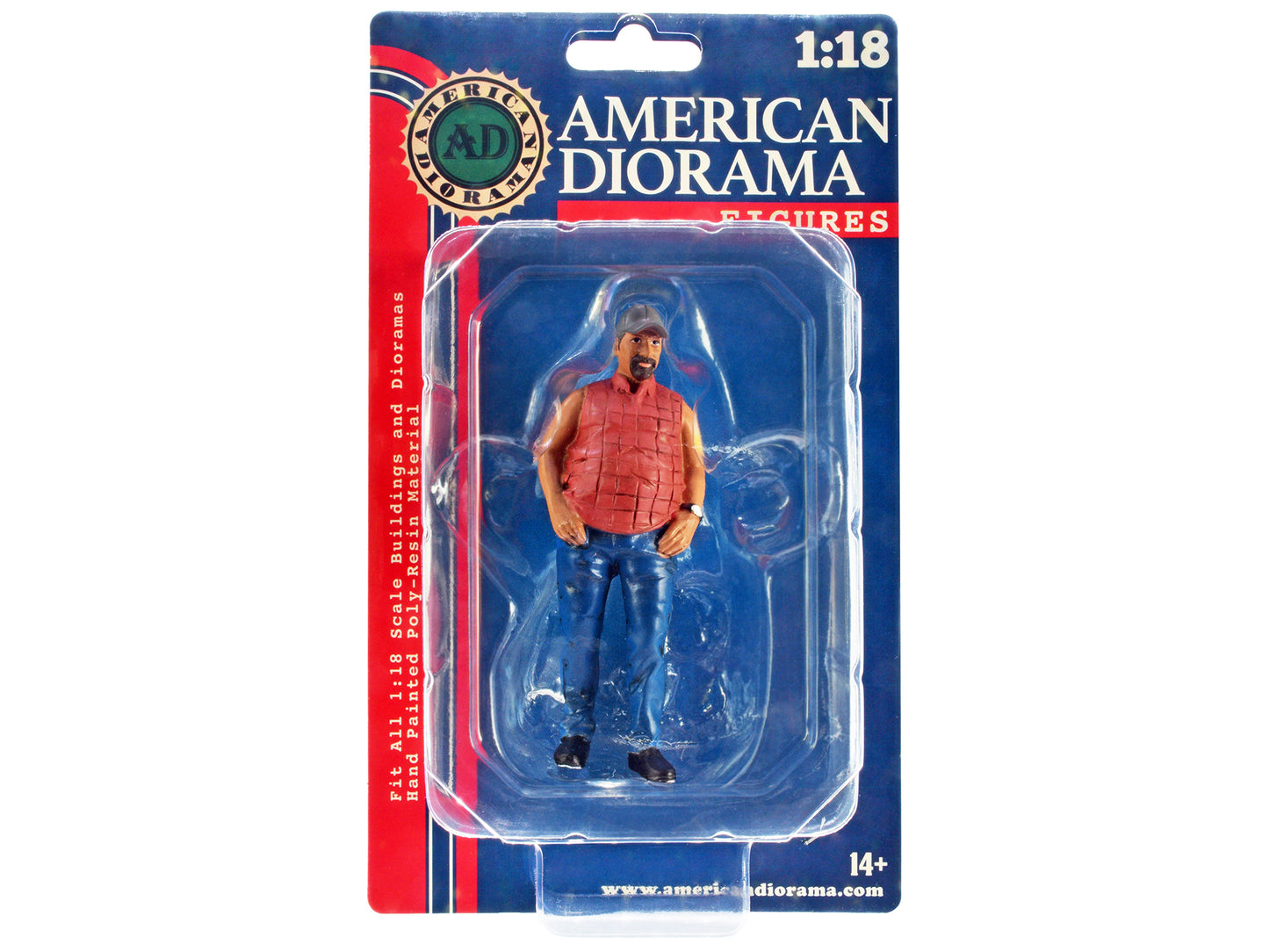 "Campers" Figure 1 for 1/18 Scale Models by American Diorama <h2>"Campers" Diorama</h2> <p>High-quality diecast model car perfect collectors and enthusiasts. Features detailed interior exterior crafts