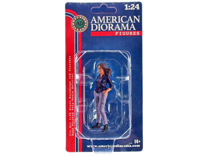 "Car Meet 3" Figurine 5 for 1/24 Scale Models by American Diorama <h2>"Car Diorama</h2> <p>High-quality diecast model car perfect collectors and enthusiasts. Features detailed interior exterior crafts