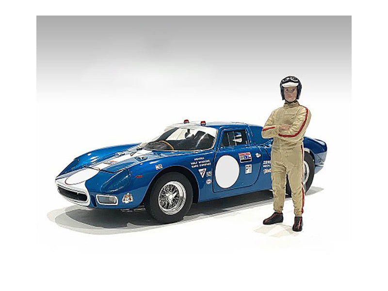 "Racing Legends" 60's Set of 2 Diecast Figures for 1/43 Scale Models by American Diorama <h2>"Racing Diorama</h2> <p>High-quality model car perfect collectors and enthusiasts. Features detailed interi