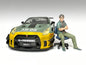 "Top Tuners" Figure #1 "Premium" Series for 1/18 Scale Models by American Diorama <h2>"Top Diorama</h2> <p>High-quality diecast model car perfect collectors and enthusiasts. Features detailed interior