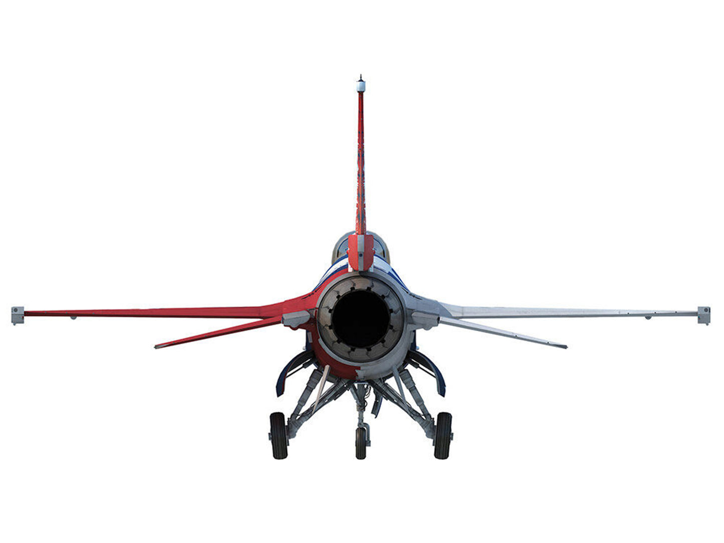 Lockheed F-16C Fighting Falcon Fighter Aircraft "301st FW 457th FS Spads 75th Anniversary" (2019) United States Air Force "Collector Series" 1/100 T&y Diecast Model by Air Force 1