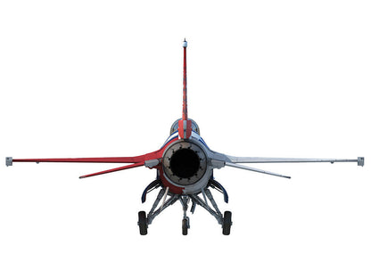 Lockheed F-16C Fighting Falcon Fighter Aircraft "301st FW 457th FS Spads 75th Anniversary" (2019) United States Air Force "Collector Series" 1/100 T&y Diecast Model by Air Force 1