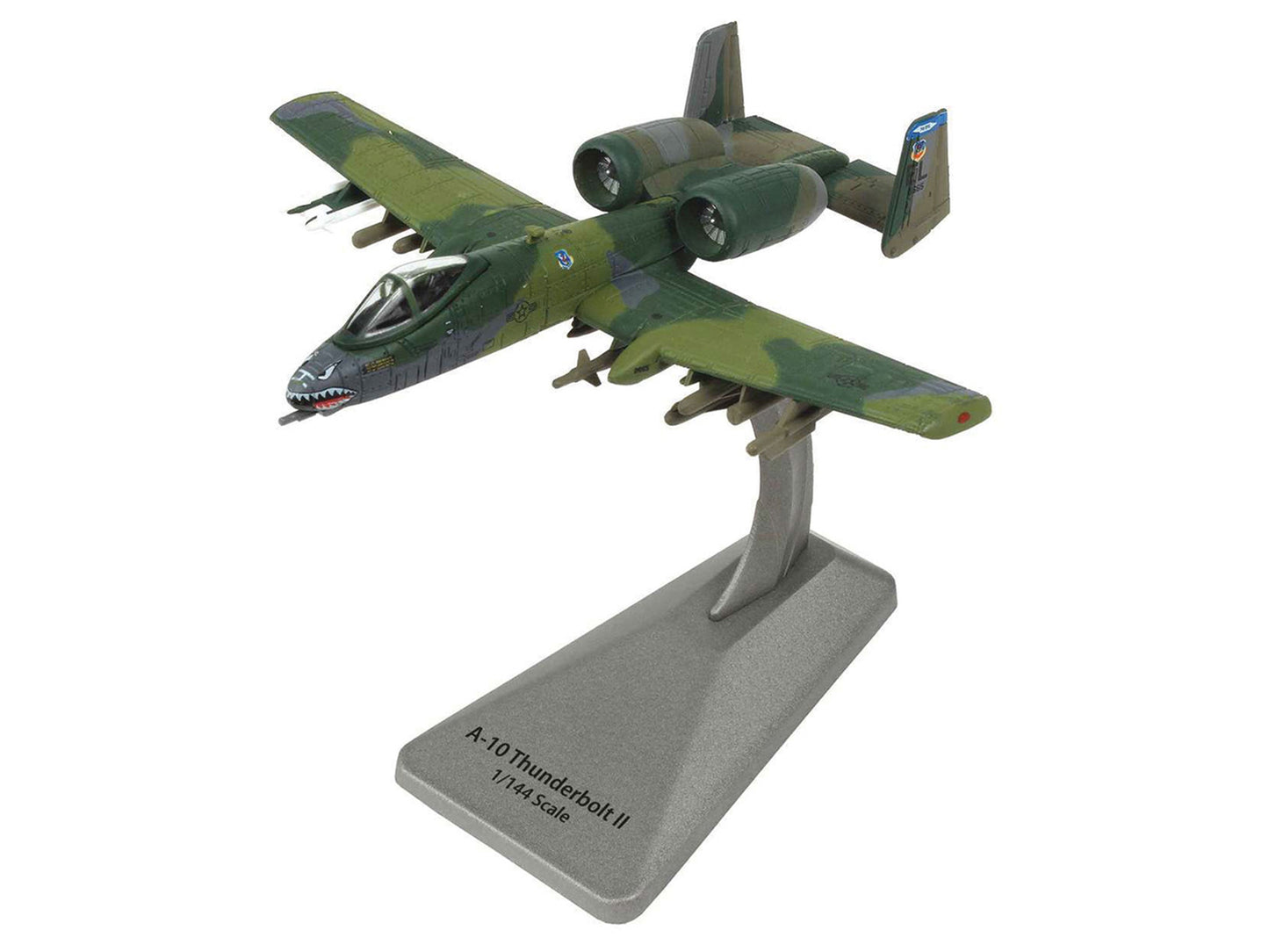 Fairchild Republic A-10 Thunderbolt II Aircraft "23rd TFW 74th TFS Flying Tigers" United States Air Force "Collector Series" 1/144 T&y Diecast Model by Air Force 1