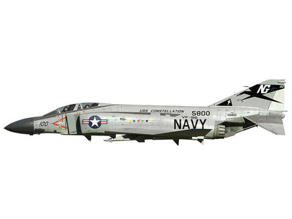 McDonnell Douglas F-4 Phantom II Aircraft "VF-96 Fighting Falcons Showtime 100 Lieutenant Randy Cunningham USS Constellation Vietnam" (1972) United States Navy "Collector Series" 1/144 T&y Diecast Model by Air Force 1