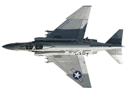 McDonnell Douglas F-4 Phantom II Aircraft "VF-96 Fighting Falcons Showtime 100 Lieutenant Randy Cunningham USS Constellation Vietnam" (1972) United States Navy "Collector Series" 1/144 T&y Diecast Model by Air Force 1