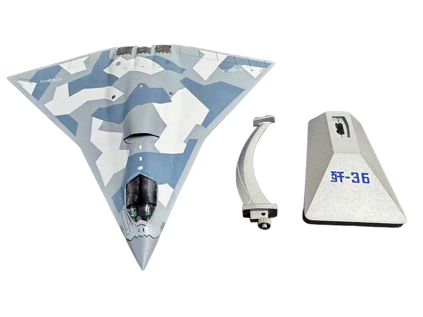 CAC J-36 Stealth Aircraft "People's Liberation Army Air Force" 1/144 Diecast Model by Air Force 1