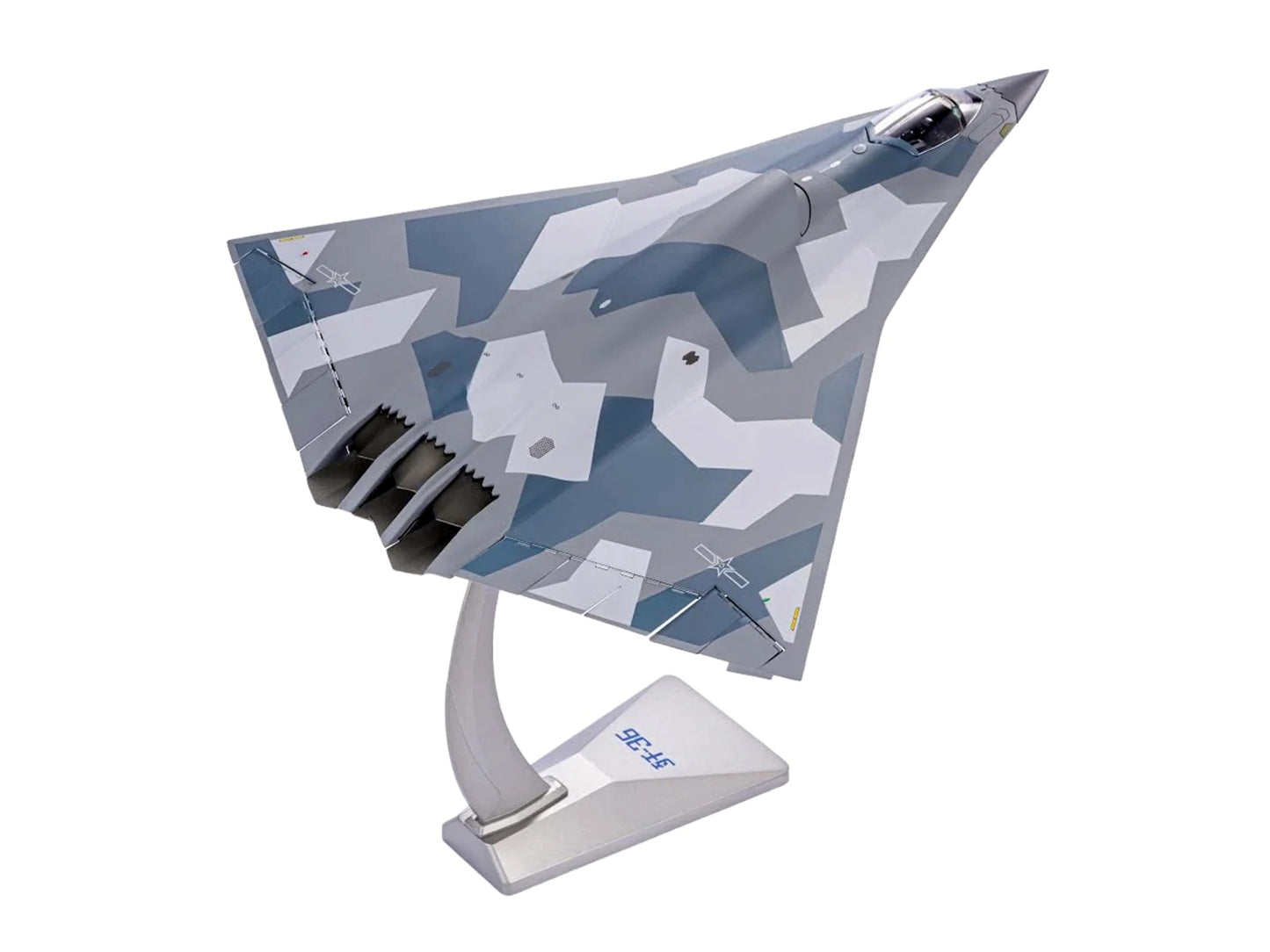 CAC J-36 Stealth Aircraft "People's Liberation Army Air Force" 1/72 T&y Diecast Model by Air Force 1