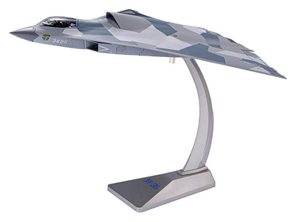 CAC J-36 Stealth Aircraft "People's Liberation Army Air Force" 1/72 T&y Diecast Model by Air Force 1