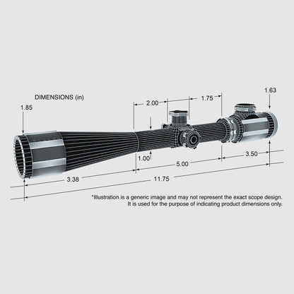 BSA 3-9x40mm/30/30 Reticle Riflescope