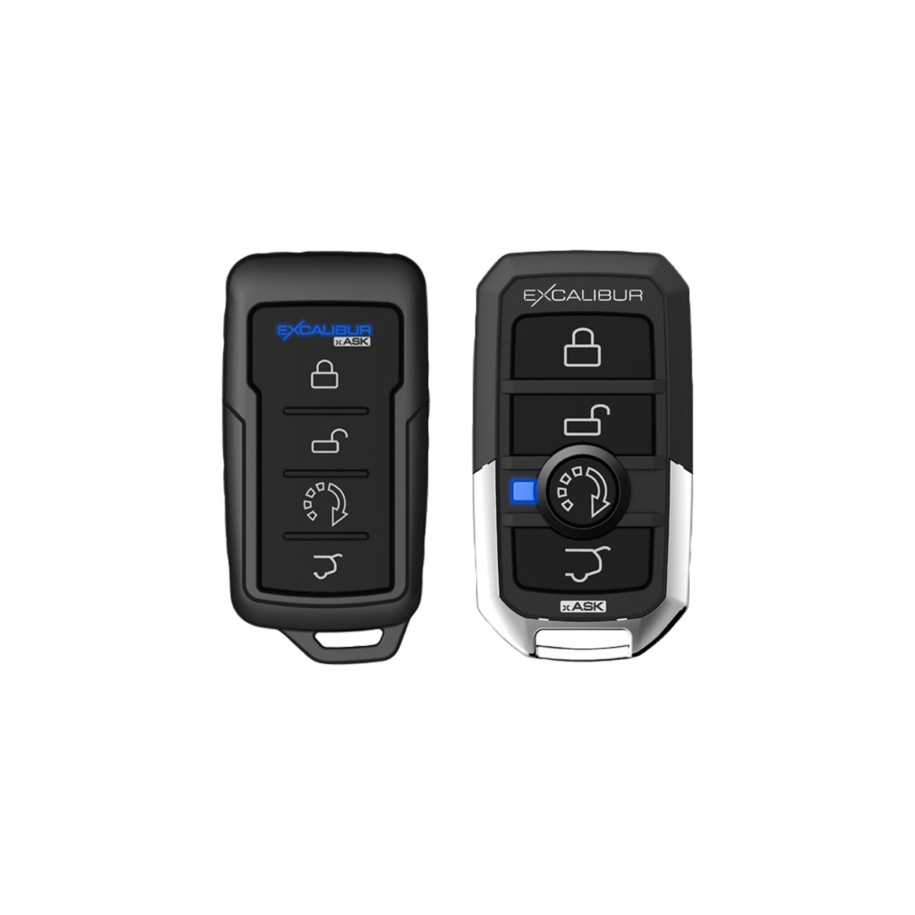 Excalibur 1-Way Car Alarm System with Remote Start â€“ 1500 Foot Range