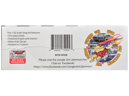 Model Kit 1974 Funny Car "Jungle Jim" (Snap-to-Build) 1/32 Scale Model by Atlantis T&y