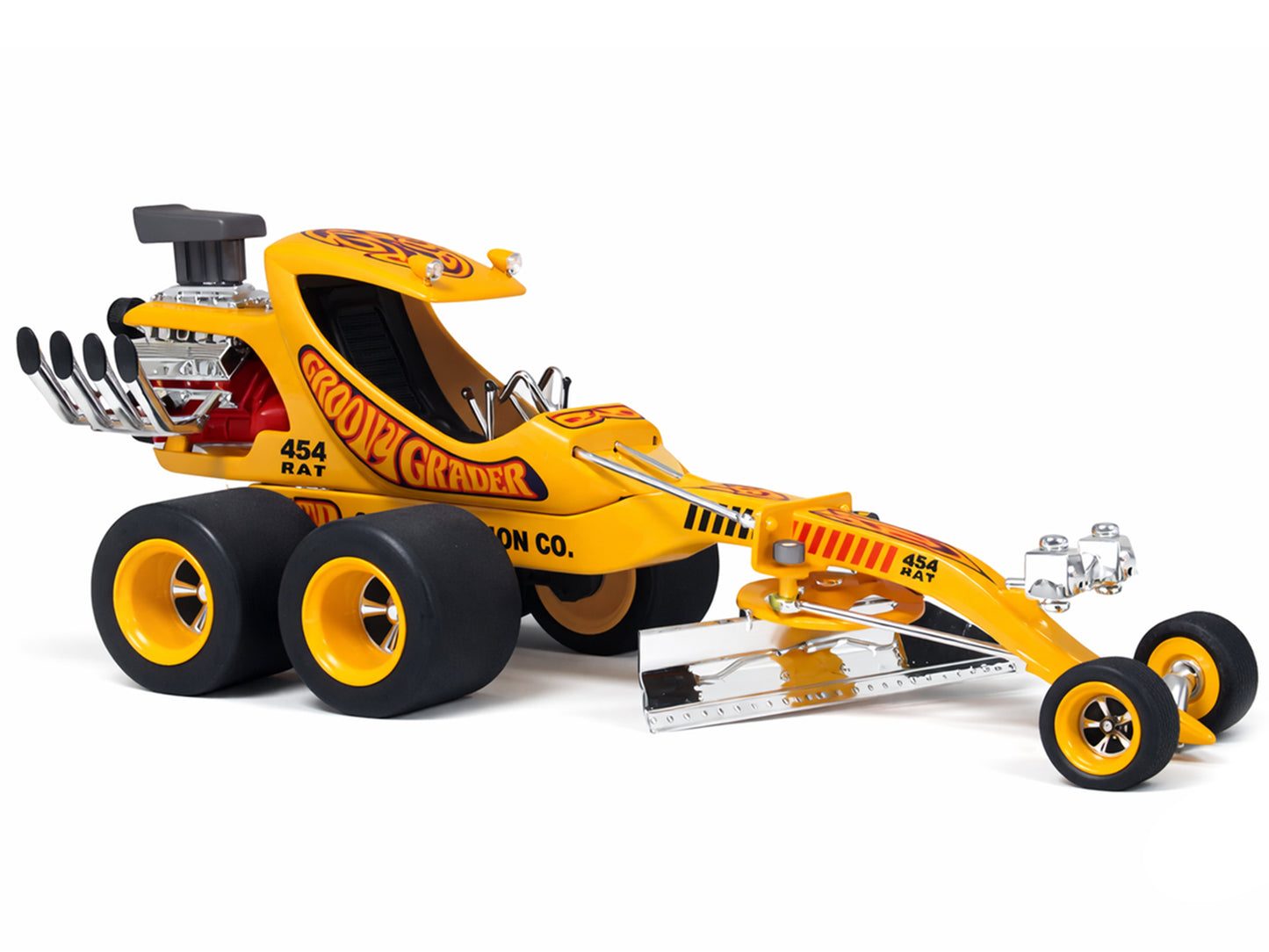 Skill 2 Model Kit Tom Daniel's Groovy Grader Dragster 1/24 Scale Model by Atlantis