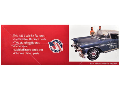 Skill 2 Model Kit 1957 Cadillac Eldorado Brougham 1/25 Scale Model by Atlantis T&y