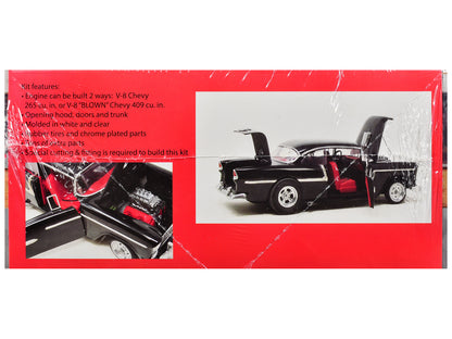 Skill 3 Model Kit 1955 Chevrolet Custom Street Rod "X-Parts Garage" 1/25 Scale Model by Atlantis T&y