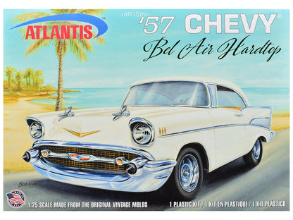 Skill 3 Model Kit 1957 Chevrolet Bel Air Hardtop 1/25 Scale Model by Atlantis T&y
