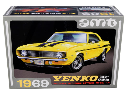 Skill 2 Model Kit 1969 Chevrolet Camaro Yenko 1/25 Scale by AMT <h2>Skill AMT</h2> <p>High-quality diecast car perfect for collectors and enthusiasts. Features detailed interior exterior craftsmanship