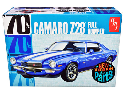 Skill 2 Model Kit 1970 1/2 Chevrolet Camaro Z28 "Full Bumper" 1/25 Scale by AMT <h2>Skill AMT</h2> <p>High-quality diecast car perfect for collectors and enthusiasts. Features detailed interior exteri