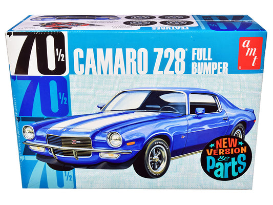 Skill 2 Model Kit 1970 1/2 Chevrolet Camaro Z28 "Full Bumper" 1/25 Scale by AMT <h2>Skill AMT</h2> <p>High-quality diecast car perfect for collectors and enthusiasts. Features detailed interior exteri