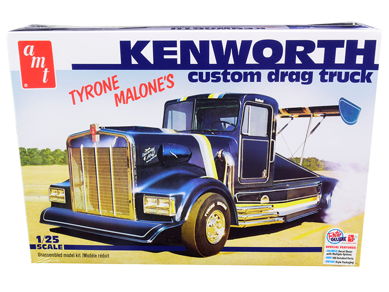 Skill 3 Model Kit Tyrone Malone's Kenworth Custom Drag Truck 1/25 Scale by AMT <h2>Skill AMT</h2> <p>High-quality diecast car perfect for collectors and enthusiasts. Features detailed interior exterio