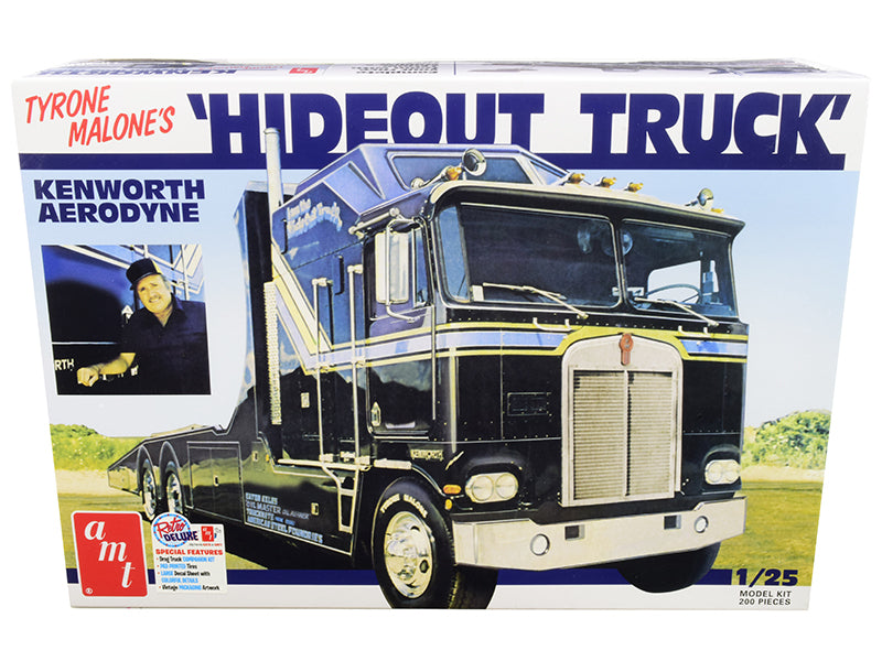 Skill 3 Model Kit Tyrone Malone's Kenworth Aerodyne "Hideout Truck" 1/25 Scale by AMT <h2>Skill AMT</h2> <p>High-quality diecast car perfect for collectors and enthusiasts. Features detailed interior